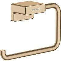 hansgrohe AddStoris Roll holder without cover, brushed bronze, 41771140