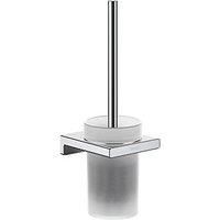 hansgrohe AddStoris Wall Mounted Toilet Brush Holder Chrome Modern - 41752000