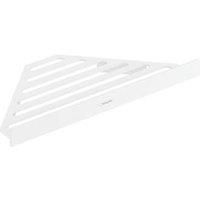 hansgrohe AddStoris Corner Shower Caddy Shelf - Matt White