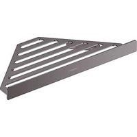 hansgrohe AddStoris Corner Shower Caddy Shelf Storage Brushed Black - 41741340
