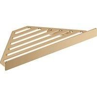 hansgrohe AddStoris Corner Shower Caddy Shelf - Brushed Bronze