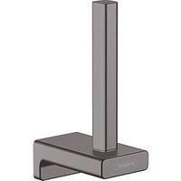 hansgrohe AddStoris Spare roll holder, brushed black chrome, 41756340