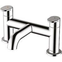 Hansgrohe Vernis Blend Bathroom Bath Mixer Tap Twin Lever Chrome Modern Curved