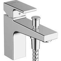 Hansgrohe Vernis Shape Monotrou Bathroom Bath Shower Mixer Tap Chrome Square