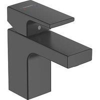 hansgrohe Vernis Shape Basin Mixer Tap 70 without waste set, matt black, 71567670