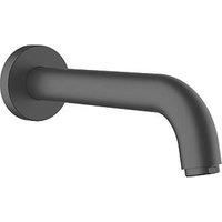 Hansgrohe Vernis Blend Bathroom Wall Mounted Bath Mixer Tap Spout Black Modern