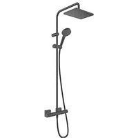 Hansgrohe Vernis Shape Thermostatic Mixer Shower Handset Head Valve Matt Black