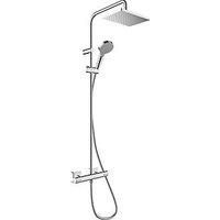 Hansgrohe Vernis Shape Green Thermostatic Mixer Shower Handset Head Valve Chrome