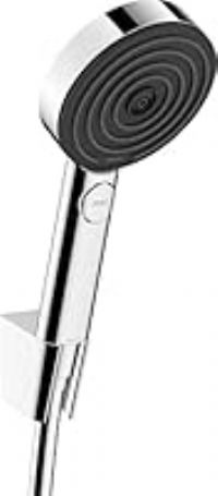 Hansgrohe Shower Set Pulsify Select S, Shower Head with Shower Holder And Shower Hose 1.25 m, Hand Shower with 3 Sprays (Relaxation), Chrome, 24302000