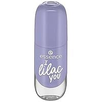 Essence Gel Nail Colour, No. 17 I Lilac You, Purple, Long-Lasting, Colour-Intense, Gely, Shiny, Shimmering, No Acetone, Vegan, Microplastic Particles Free (8 ml)