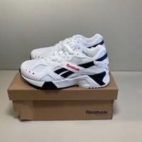 Rebook Aztrek Womens Unisex Classic Trainers Sneakers White/Black UK 2.5 Eu 34