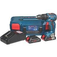 Bosch GSB18V55PC2 18V 2x 4Ah Impact Drill Brushless Cordless Charger And Case