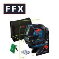 Bosch Professional Laser Level GCL 2-50 G (green laser, RM 10 mount, visible working range: up to 15m, 4x AA battery, in cardboard box)