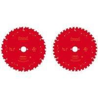 Freud FR23W001T 250mm x 30mm x 24T/40T Twin Pack Table Saw Blades