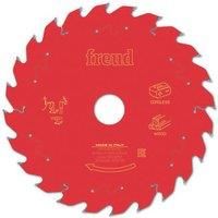 Freud FR15W001TC 210mm x 30mm x 24T Cordless Optimised Wood Table Saw Blade