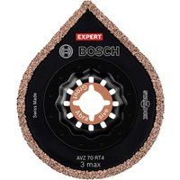 Bosch Professional 10x Expert 3 max AVZ 70 RT4 Multitool Grouting Plates (for Mortar, Ø 70 mm, Accessory Multitool)