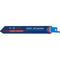 Bosch Professional 10x Expert ‘Thin Tough Metal’ S 922 EHM Reciprocating Saw Blade (for Stainless steel sheets, Length 150 mm, Accessories Reciprocating Saw)