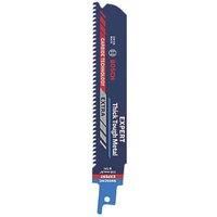 Bosch Professional 1x Expert ‘Thick Tough Metal’ S 955 CHC Reciprocating Saw Blade (for Tough steel, Cast iron, Length 150 mm, Accessories Reciprocating Saw)