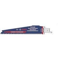 Bosch Professional 1x Expert ‘Wood with Metal Demolition’ S 967 XHM Reciprocating Saw Blade (for Wood with tough metal, Length 150 mm, Accessories Reciprocating Saw)