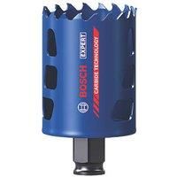 Bosch Professional 1x Expert Tough Material Hole Saw (for Wood with metal, Ø 54 mm, Accessories Rotary Impact Drill)
