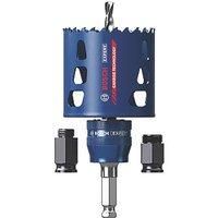 Bosch Professional 1x Expert Tough Material Hole Saw Starter Kits (for Wood with metal, Ø 51 mm, Accessories Rotary Impact Drill)
