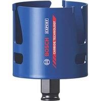 Bosch Professional 1x Expert Construction Material Hole Saw (for Softwood, Ø 73 mm, Accessories Rotary Impact Drill)