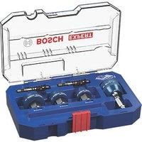 Bosch EXPERT 6-Pce Sheet Metal Hole Saw Set (Dia:- 22/25/32 x 5mm) (2608900502)