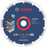 Bosch Professional 1x Expert Diamond Metal Wheel Large Size Cutting Disc (for Cast iron, Ø 180 mm, Accessories Large Angle Grinder)