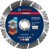 Bosch Expert Masonry Diamond Cutting Disc 180mm x 22.23mm (411RR)