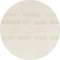 Bosch Professional 50x Expert M480 Sanding Net (for Hardwood, Paint on wood, Ø 125 mm, Grit 240, Accessories Random Orbital Sander)