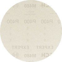 Bosch Professional 50x Expert M480 Sanding Net (for Hardwood, Paint on wood, Ø 125 mm, Grit 400, Accessories Random Orbital Sander)