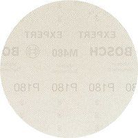 Bosch Professional 50x Expert M480 Sanding Net (for Hardwood, Paint on wood, Ø 150 mm, Grit 180, Accessories Random Orbital Sander)