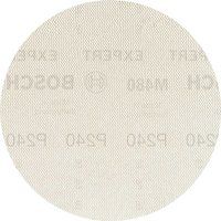 Bosch Professional 50x Expert M480 Sanding Net (for Hardwood, Paint on wood, Ø 150 mm, Grit 240, Accessories Random Orbital Sander)