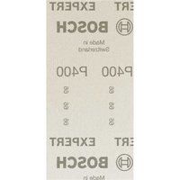 Bosch Professional 50x Expert M480 Sanding Net (for Hardwood, Paint on wood, 93x186 mm, Grit 400, Accessories Orbital Sander)