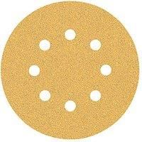 Bosch Professional 5x Expert C470 Sandpaper (for Hardwood, Paint on wood, Ø 125 mm, Grit 60, Accessories Random Orbital Sander)