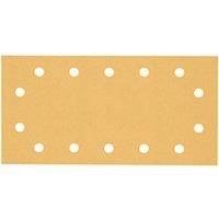 Bosch Professional 10x Expert C470 Sandpaper (for Hardwood, Paint on wood, 115x230 mm, Grit 120, Accessories Orbital Sander)