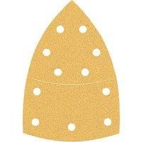 Bosch Professional 10x Expert C470 Sandpaper (for Hardwood, Paint on wood, 102x62, 93 mm, Grit 80, Accessories Multi Sander)