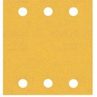 Bosch Expert C470 Punched Hook and Look Sanding Sheets 115mm x 107mm 240g Pack of 10