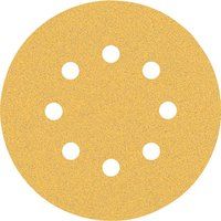 50 X BOSCH 125MM 5" HOOK & LOOP SANDER SANDING DISCS   80 GRIT  2068 900 910