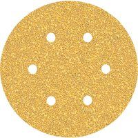 Bosch Professional 50x Expert C470 Sandpaper (for Hardwood, Paint on wood, Ø 150 mm, Grit 40, Accessories Random Orbital Sander)
