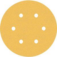 Bosch Professional 50x Expert C470 Sandpaper (for Hardwood, Paint on wood, Ø 150 mm, Grit 120, Accessories Random Orbital Sander)