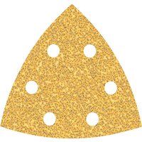 Bosch Professional 50x Expert C470 Sandpaper (for Hardwood, Paint on wood, 93x93 mm, Grit 40, Accessories Delta Sander)