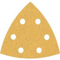 Bosch Professional 50x Expert C470 Sandpaper (93x93 mm, Grit 60, Accessories Delta Sander)