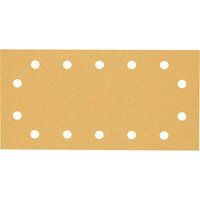 Bosch Professional 50x Expert C470 Sandpaper (for Hardwood, Paint on wood, 115x230 mm, Grit 80, Accessories Orbital Sander)