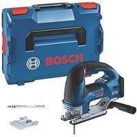 Bosch Professional 18V System Cordless Jigsaw GST 18V-155 BC (with Bow Handle, brushless Motor, Batteries and Charger not Included, in L-BOXX), Blue, 06015B1000