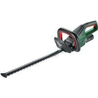 Bosch Cordless Hedge Cutter UniversalHedgeCut 18V-50 (1x battery 2.5 Ah, 18 Volt System, Brushless Motor, Blade Length: 50 cm, in Carton Packaging)