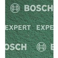 Bosch Professional 2x Expert N880 Fleece Pads (for Steel sheets, 115 x 140 mm, Grade Very fine A, Accessories Hand Sanding)