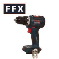 Bosch Professional 18V System Cordless Drill Driver GSR 18V-90 C (Batteries and Charger not Included, in Cardboard Box), 06019K6000, Blue