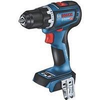 Bosch Professional 18V System Cordless Drill Driver GSR 18V-90 C (Batteries and Charger not Included, in Cardboard Box), 06019K6000, Blue