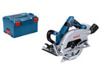 Bosch Professional BITURBO Cordless Circular Saw GKS 18V-70 L (Left Blade Side-Winder Saw with 70 mm Cutting Depth, Power of 1,800 W, incl. 1x Saw Blade, in L-BOXX)